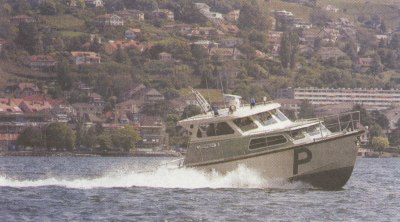 La vedette P2 de la GDM Vaudoise