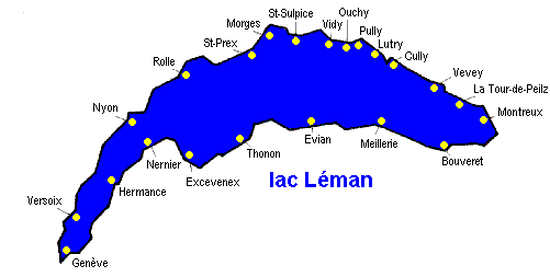 Les feux du Léman